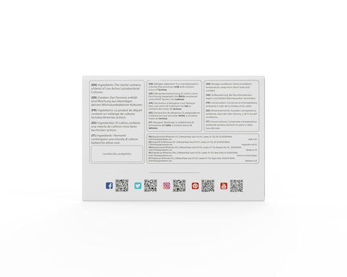Yogurt Starter Cultures - Pack of 3 Freeze-dried Culture Sachets for Pure Acidophilus Yogurt