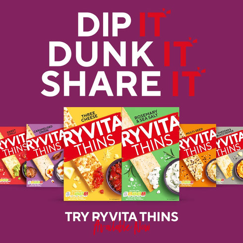 Ryvita Original Rye Crispbread - 250g