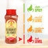 TUTTOCALABRIA Calabrian Chili Powder - Hot Shaker, 110 g, 3.88 oz All Natural, Non-GMO, Product of Italy