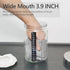 Ecoxiuo -40oz (1-pack) Sourdough Starter Kit Thick Glass Sourdough Starter Jar Sour Dough Container for Bread Baking