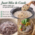 Store 30-Grain (240g) Multigrain Rice Mix from Japan Mixed Grains Blend with Barley, Beans & Sesame for Buddha Bowls