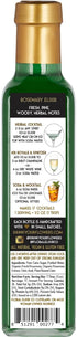Floral Elixir Co. 8.5 oz - All Natural HERB Syrup for Cocktails & Sodas, (Rosemary)
