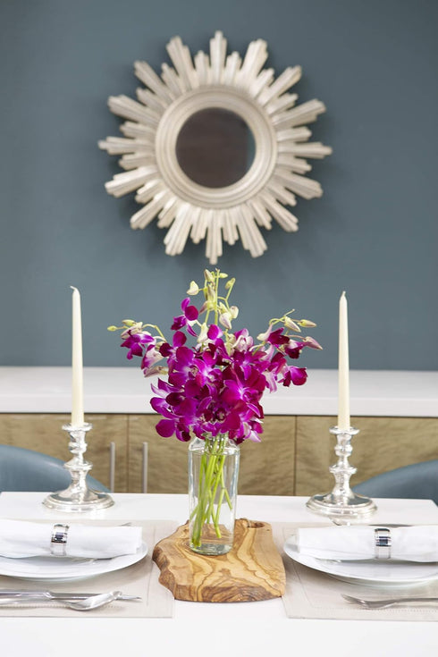 Fresh Purple Orchid Bouquet - No Vase Included