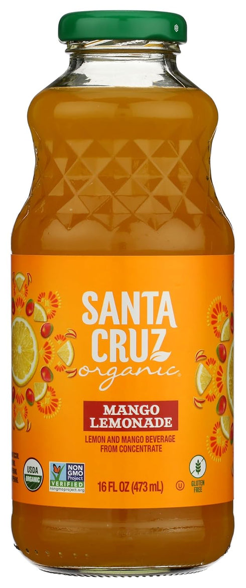 SANTA CRUZ ORGANIC Organic Mango Lemonade, 16 FZ