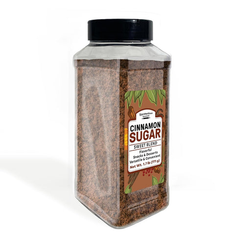 1.7 lb, Unpretentious Cinnamon Sugar, Balanced Blend, Desserts & Snacks, Convenient
