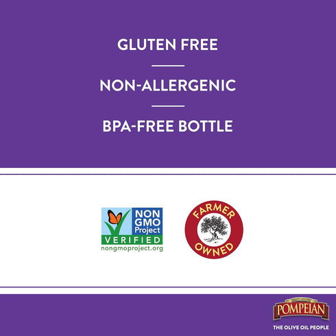 30 OZ. (Pack 2) Pompeian Gourmet Balsamic Vinegar, Perfect for Salad Dressings, Sauces, Seafood & Meat Dishes