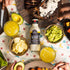 12 oz SMP La Salsa Blanca Lemon Garlic Serrano Dressing with Rosemary & Rub de la Costa Tangy Gourmet Sauce