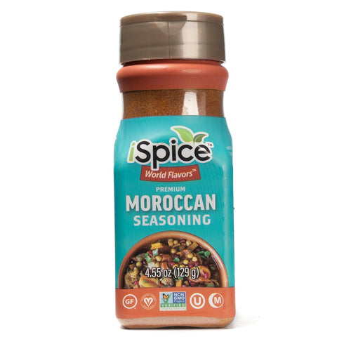 Sets sets 7 pack iSpice-Spices and Seasonings Includes Middle Eastern Moroccan Harissa Ras El Hanout Asian