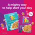 Immunity 22.3 Oz Quaker Mighty Life Multigrain Cereal, Strawberry Blueberry Bliss, Support, Family Size