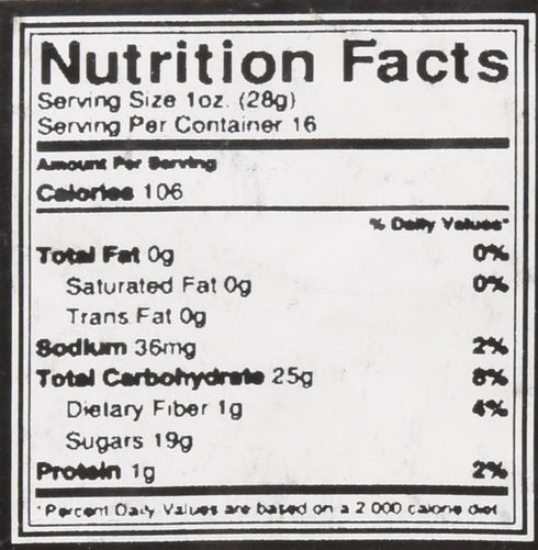 2 lbs. 14 Gerbs Sweetened Tropical Dried Fruit Snack Mix | Unsulfured, No Artificial Additives, Resealable Bag |