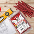 (80 7 40oz Weavers Hot Beef Sticks hot & spicy beef sticks per bag)