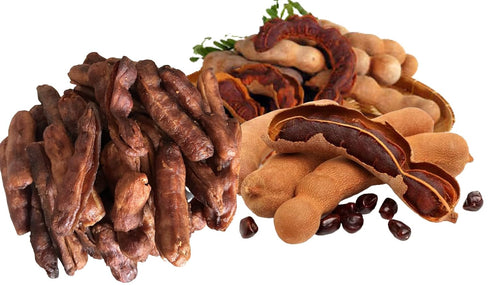 Seedless Fresh Dried Real Fruit Tamarind, See-Chom-Phoo, 150 g. (5.29 Oz.)