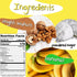 3 9 Oz, 3-Pack Crazy Go Nuts Walnut Butter Banana - Walnut Spread, Keto, Vegan, Low Carb, Gluten Free