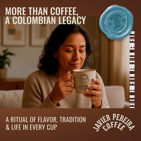 100% 8.8 oz Javier Pereira Coffee Colombian Specialty Coffee Ground Sweet Boost Medium Roast Arabica Smooth Fruity
