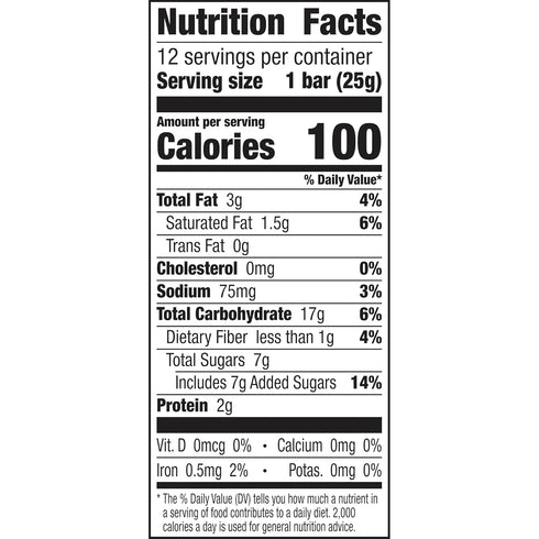 12 Annie's Organic Chewy Granola Bars, Chocolate Chip, ct