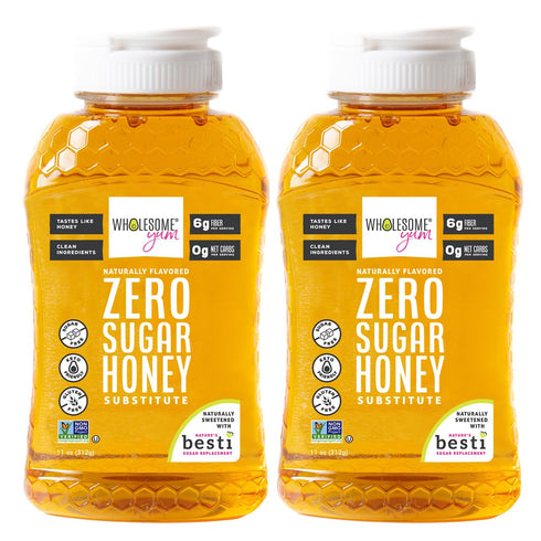 Wholesome Yum Zero Sugar Honey Substitute (2 Pack) - Natural Sugar Free