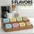 Packets Set 500 Packets Sugar Variety & Powder Creamer Gift for Coffee, Ct Bulk Stevia, & Raw Sugar for Coffee Variety