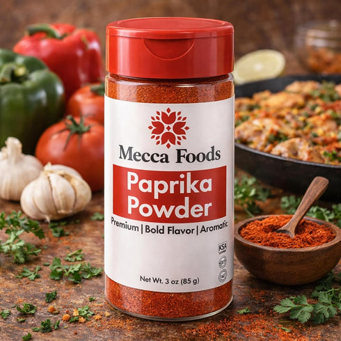 3 Oz 100% Packed, Premium Paprika Powder, Bottle Pure Ground Paprika, Rich Color & Bold Flavor, Non-GMO, Freshly