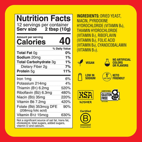 4.5 (Packaging Bragg Premium Nutritional Yeast Seasoning Ounce May Vary)