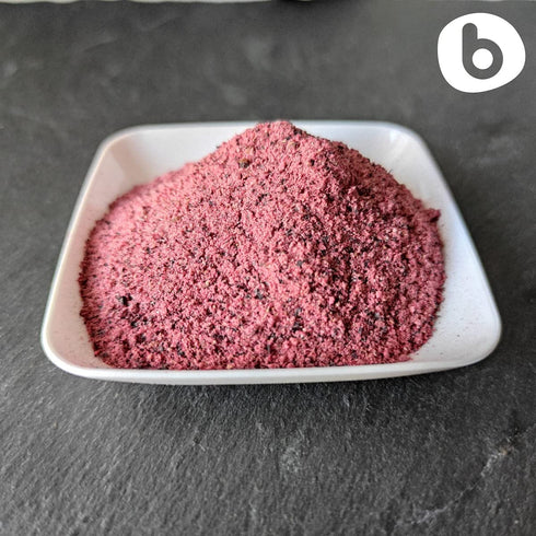 Organic Black Currant Powder from Freeze Dried Black Currants - Rich in Anthocyanins & Polyphenols - 2.65oz