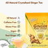 60 Prince of Peace Instant Ginger Honey Crystals with Lemon, Sachets Instant Hot or Cold Beverage Easy to Brew Drink