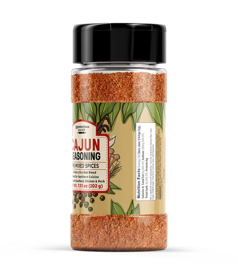 Unpretentious Cajun Seasoning (1 Cup) - Culinary Blend, Southern Classic Cuisine, Rich Flavor