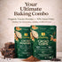 70% 16oz 16oz U Organic Cacao Powder + Dark Cacao Chips Bundle Single Origin Amazon, Non-Alkalized, Fine Aroma, +