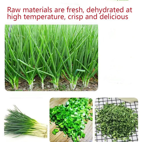 UpBots 2.1oz. Dried Scallions Dehydrated Chopped Scallions And Dried Vegetables