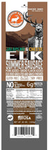 1959 Summer 12 oz Summer (Pack 2) PEARSON RANCH SINCE Elk Sausage with Jalapeno Cheese Stick of Game Meat Sausage