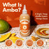 (9oz) SHUUG Amba Sauce Organic | Mango Curried Hot Sauce |Amba Mild to Medium Spice Mango | Vegan, Non-GMO, Kosher |