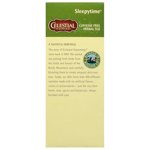 25 Celestial Seasonings Sleepytime Herbal Tea, Tea Bags