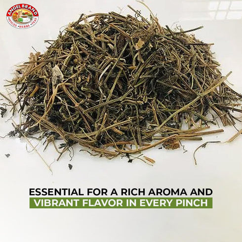 0.25 0z Pack 3 Angel Brand Dried Cerasse Leaves Pouch of - Melon Bitter Leaf Spice Derived from Melon Plant - Provides