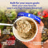 Pack 20g 2 2 1 1 6 Folk Revival Variety Keto Instant 'Oatmeal' - of Protein, Low Carb, High Fiber, Blueberry, Maple
