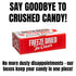 2 Pack. Sow Good Freeze Dried Ice Cream Candy Berry Crunch Ice Cream Bar Perfect for Snacking, Parties & Astronauts