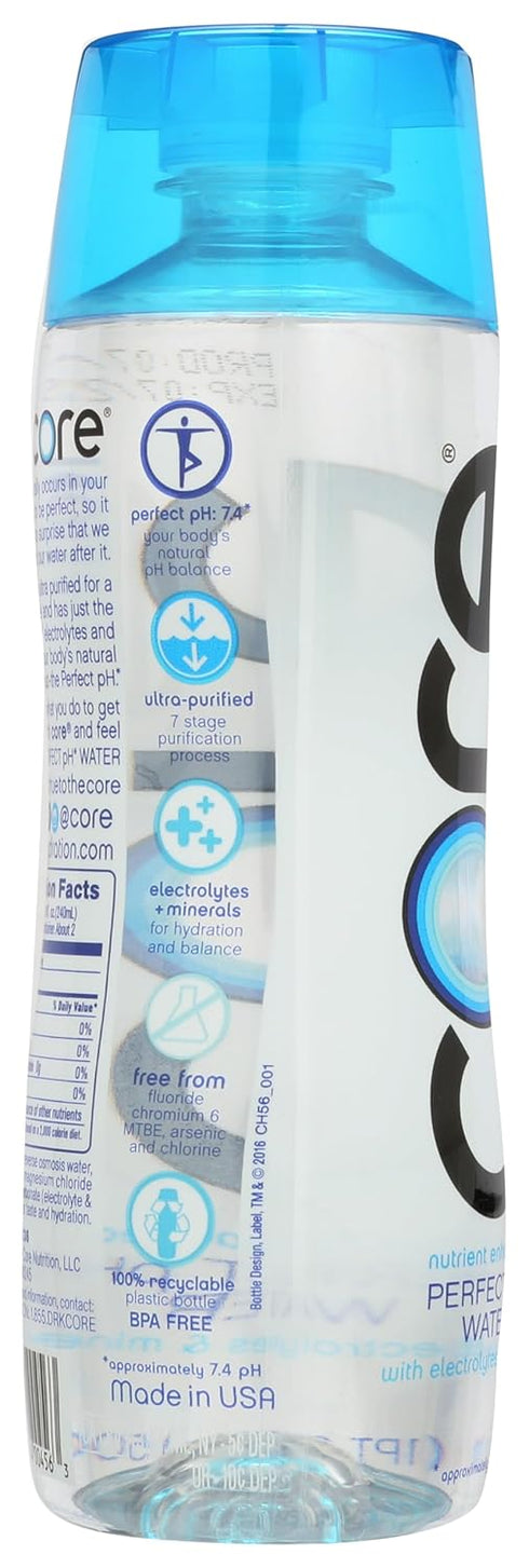ROJAX 7.4 16.9 fl.oz (Pack 8) Core Hydration Perfect pH Water with electrolytes and minerals