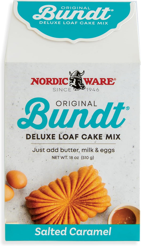 Nordic Ware Salted Caramel Loaf Cake Mix