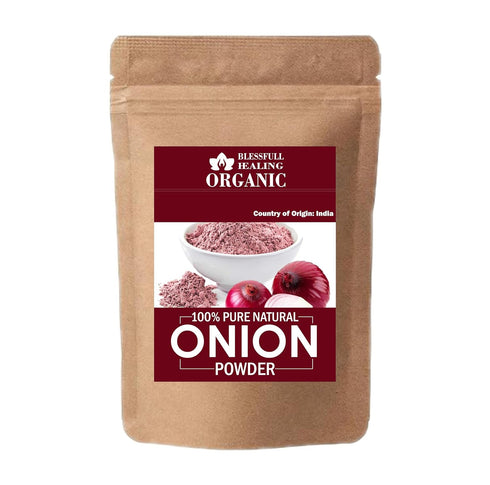 Blessfull Healing Luxury 100% Pure Natural Onion Powder | 100 Gram / 3.52 oz