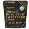 Organic Monk Fruit Extract Powder, Pure Monk Fruit Sweetener No Erythritol, Monkfruit