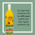 33.8 Oz, 100% Whole30, Fresh Press Farms Cold Pressed Extra Virgin Sunflower Oil, Fl High Oleic, Georgia Grown