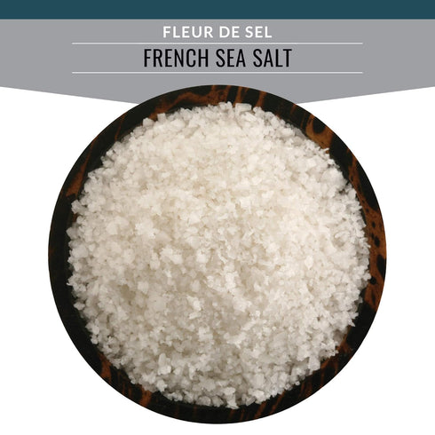 15 SALTWORKS Artisan Salt Company Fleur de Sel French Flower of Salt, Pour Spout Pouch, Ounce