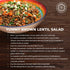 1.5 Pride Of India - Indian Whole Brown Crimson Masur Lentils - Protein & Fiber Rich Masoor Whole, Pound Jar