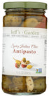 Jeff's Garden, Olive Antipasto Spicy Italian, 12 Fl Oz