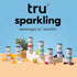 12 OZ 12 Pack Tru Defense Seltzer, Sparkling Water with Vitamin C, Ginger Extract, Cayenne Pepper & Real Pineapple
