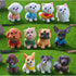 MAOMIA 12 Pcs Mini Dog Figure Animal Toys, Cake Topper Puppy Figures, Miniature Dog Figurines Collection Playset