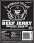 12.5oz 7 (25 Buffalo Bills Premium Hickory Beef Jerky Strips hickory smoked jerky strips per bag)