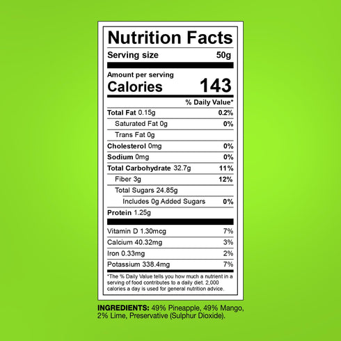 1.76oz 2 Pack Oneg Dried Fruit Balls, Bag, of Healthy Snacks Pineapple Mango Lime, Perfect Snacks for Kids Lunchbox