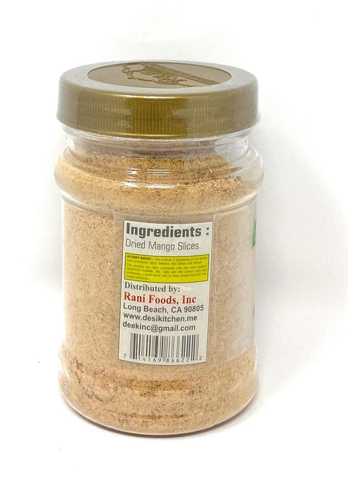 Desi Kitchen All Natural Spices | Vegan | NON GMO | Salt Free Amchur (Dried Mango) Ground 3oz