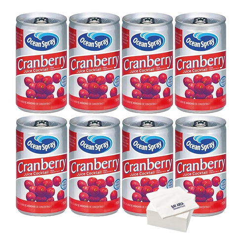 iPettie Ocean Spray Cranberry Juice (7.2 fl. oz. Cans / 8 Pack) with