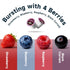 4 24 Chaism Hibiscus Berry Quartet - Herbal Tea Pods Berries Blend, Caffeine Free, K Cups