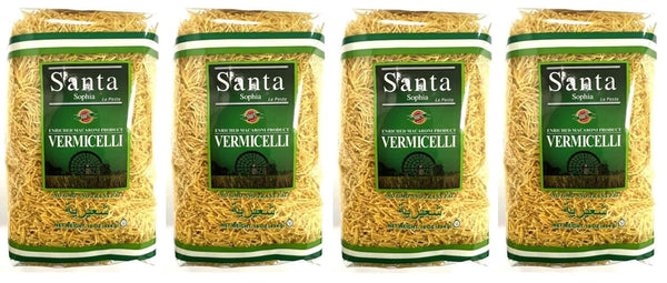 Generic SantaSophia Vermicelli Pasta byBesler, Traditional Durum Wheat, 16 Oz, Pack of 4
